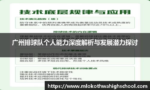 广州排球队个人能力深度解析与发展潜力探讨